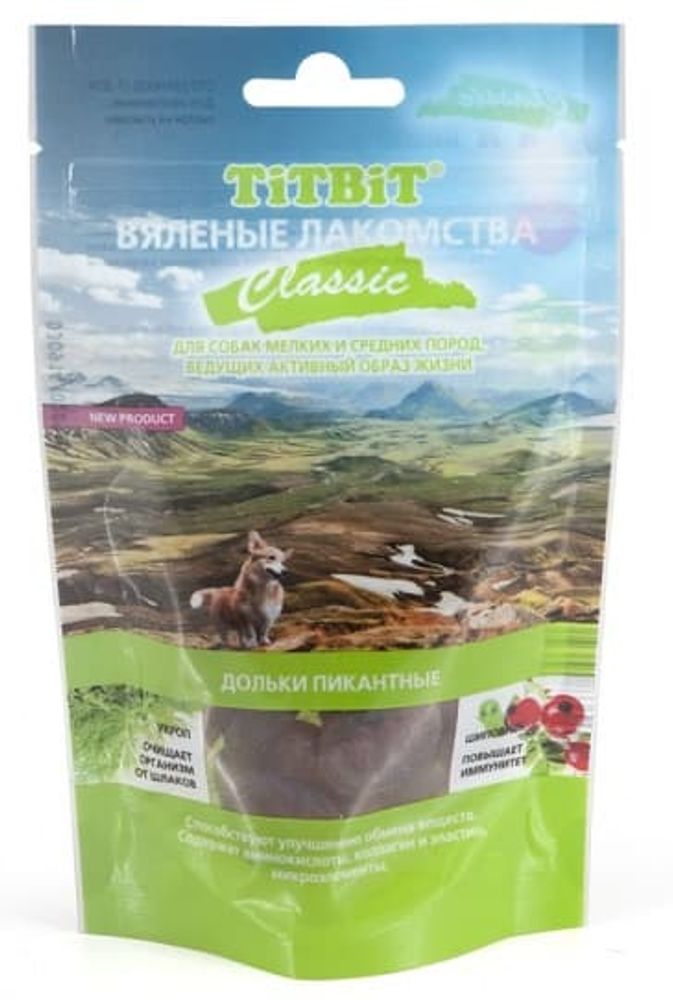 Вяленые лакомства Дольки пикантные Classic 60 г