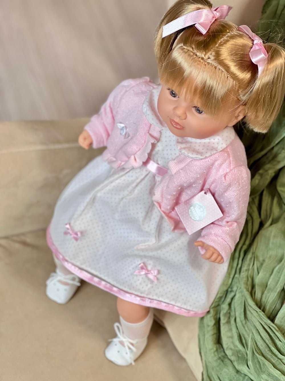 Кукла Berbesa мягконабивная 52см Carla (7206K)