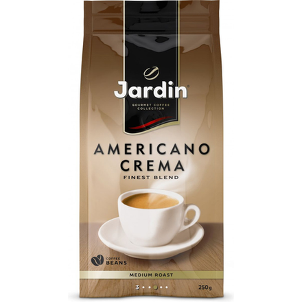 Кофе Jardin Americano Cream зерновой 250 гр