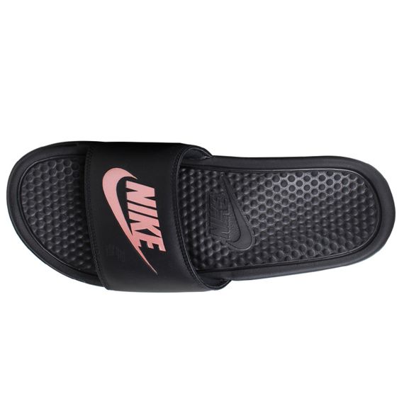 Nike Benassi JDI 'Black Rose Gold'