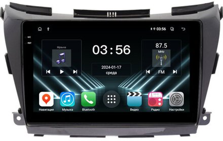Магнитола для Nissan Murano Z52 2016-2022 - FarCar DX1226M монитор 10.36" IPS на Android 13, 4+64Гб, CarPlay