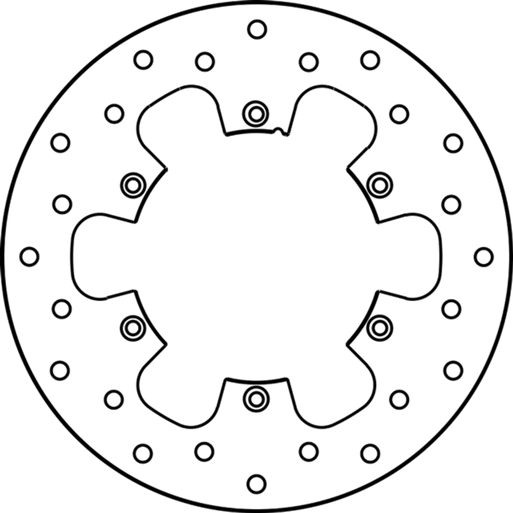 Диск тормозной Goldfren 1401R Диск тормозной Goldfren 1401R