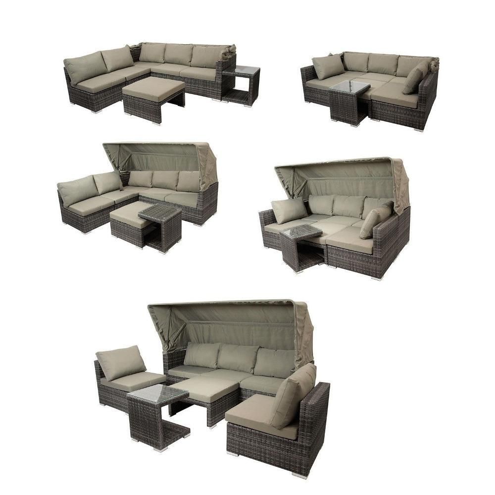 Комплект мебели из иск. ротанга AFM-320G Grey