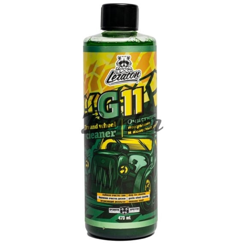 Очиститель дисков, шин, покрышек нейтральный LERATON G11, 473мл