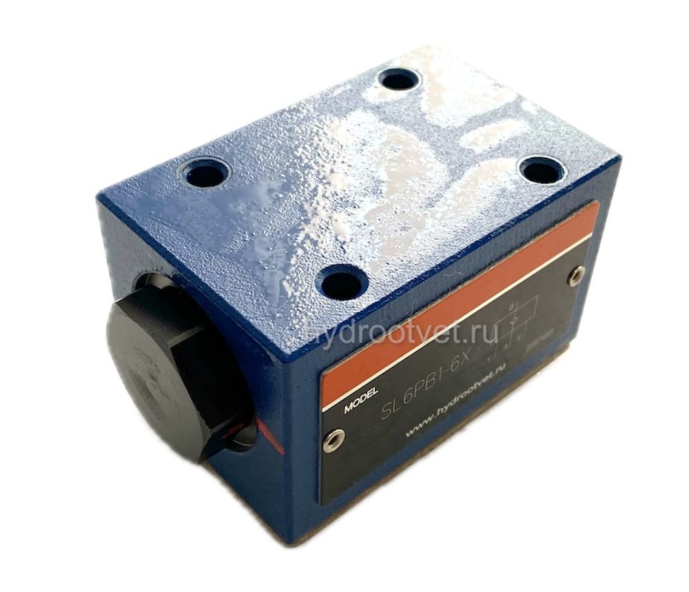 SL6PB1-6X/ - Гидрозамок для установки на плиту Ду6, внешний дренаж