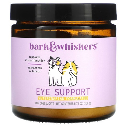 Dr. Mercola, Bark & Whiskers™, добавка для поддержки глаз, для собак и кошек, 162 г (5,71 унции)