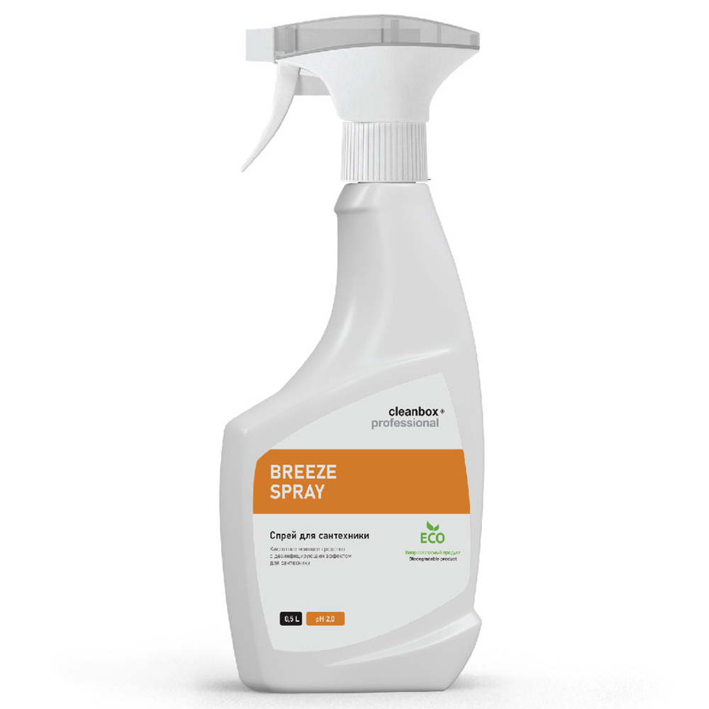 Средство моющее Vortex CleanBox Professional Breeze Spray кислотное для сантехники с дезинфицирующим эффектом 500 мл