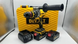 Шуруповерт ледобур бесщеточный Dewalt 21В + 2 АКБ + Кейс