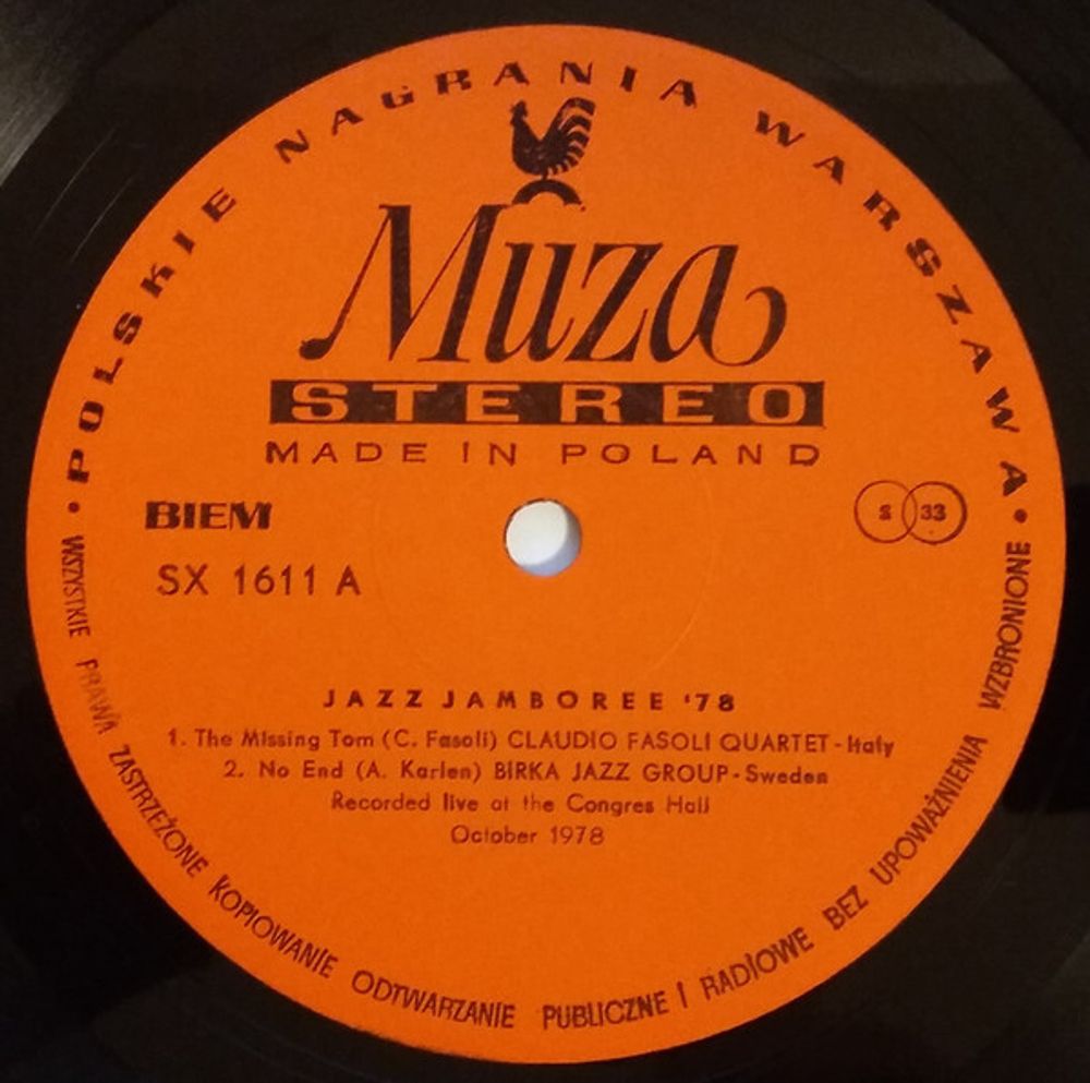 Various – Jazz Jamboree &#39;78