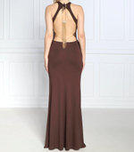 платье Elisabetta Franchi - коричневый(AB36332E2)