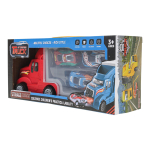 Автовоз +3 машинки, в ассорт. коробка F3555-19