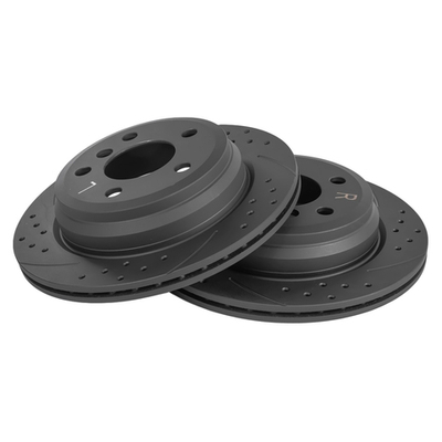 Диск тормозной задний перфорированный PRO-Line с покрытием (компл.2 шт) BMW 3/4-Serie (F30/F31/F34/F32/F33/F36) GANZ GIJ06035S