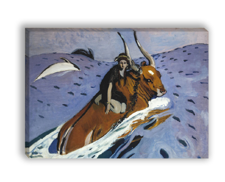 "Похищение Европы", Серов В. А., картина для интерьера (репродукция)