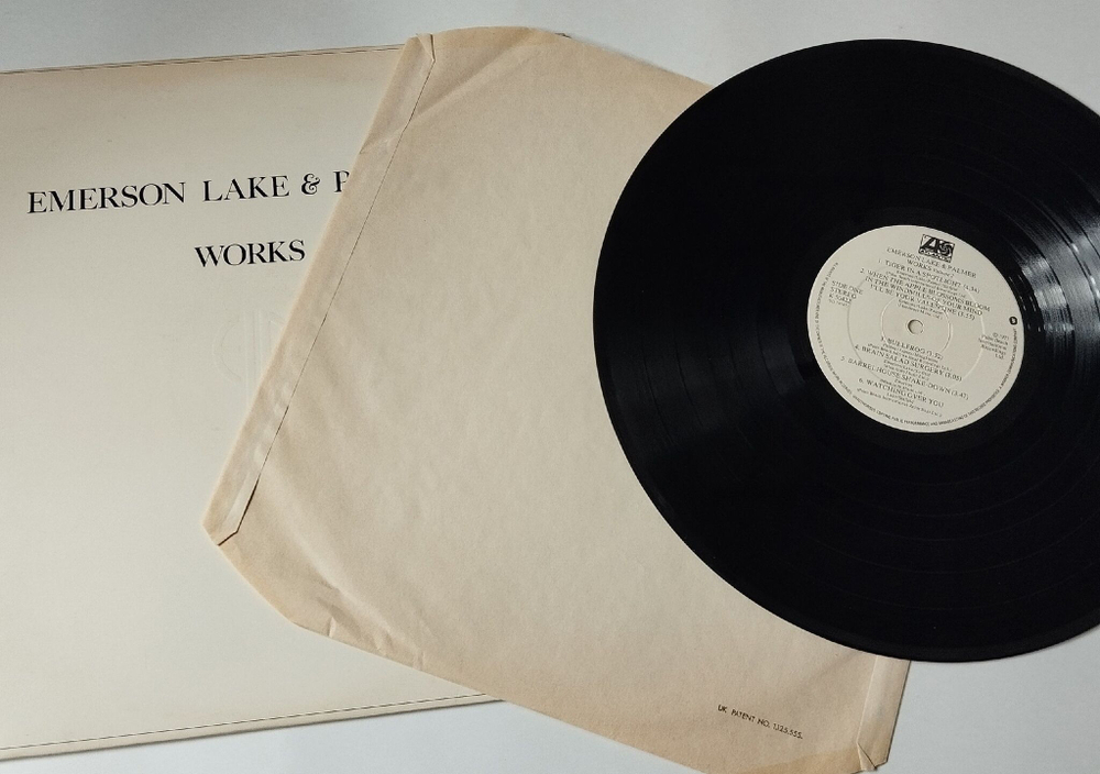 Винтажная виниловая пластинка LP Emerson Lake and Palmer Works (Volume 2) (UK 1977)