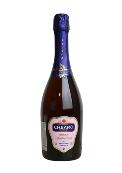 Вино игристое CHEAROQUANTY ROSSO розовое 7,2% 0,75л