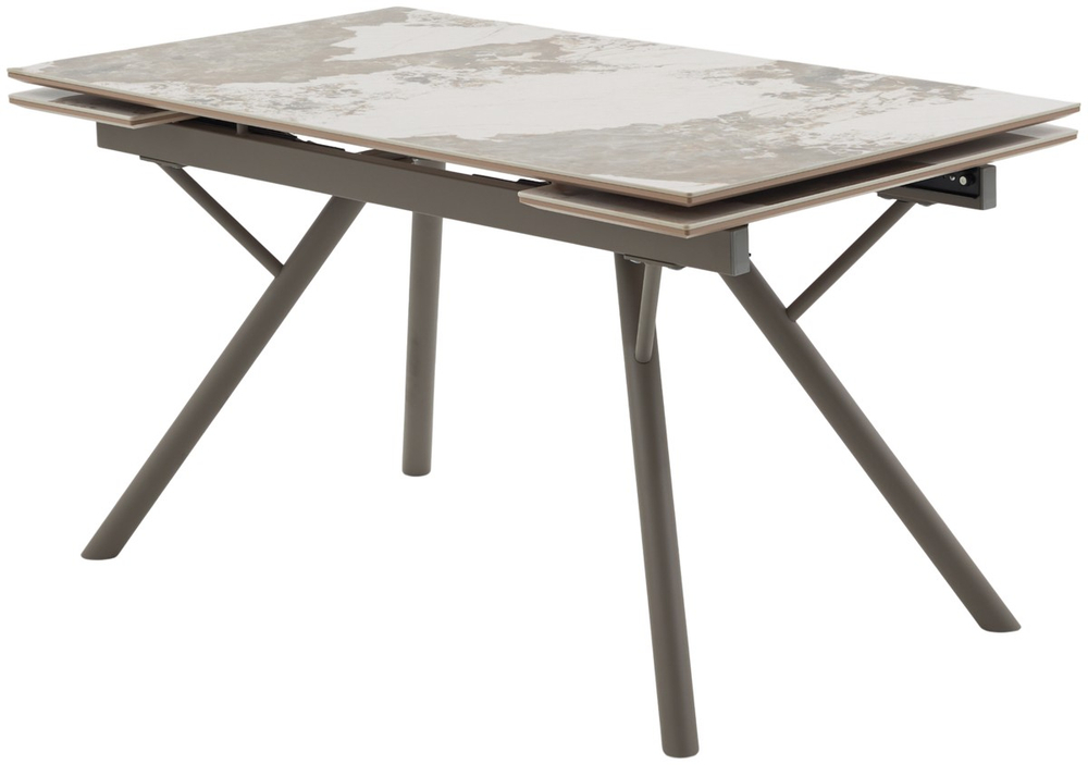 Стол ЛИБЕРТИ 180 Pandora, керамика / Латте каркас М-City