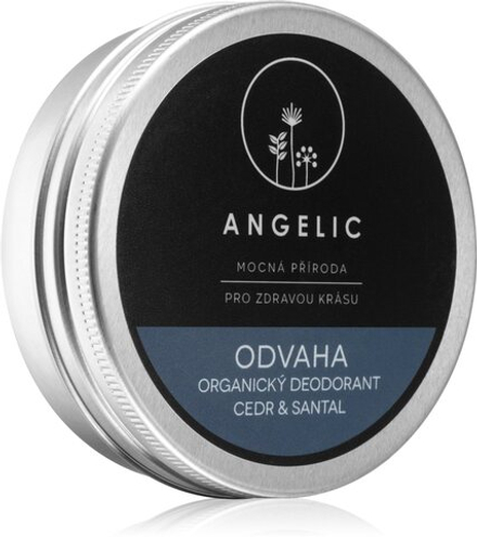 Angelic Organic deodorant "Courage" Cedar & Santal - крем-дезодорант качества BIO /   50  ml  / GTIN 8594186330614