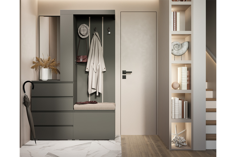 Прихожая Крона, Графит