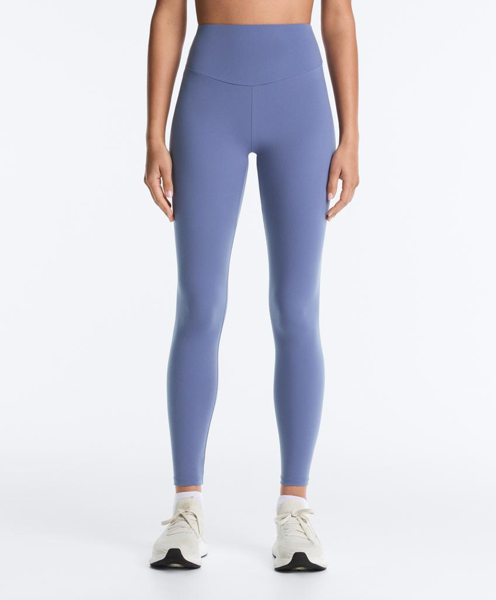 OYSHO Легинсы Comfortlux длиной до щиколотки с высокой посадкой, пыльно-синий