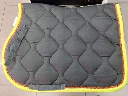 EQUITHEME Вальтрап спортивный для лошади с неоновой окантовкой, FULL