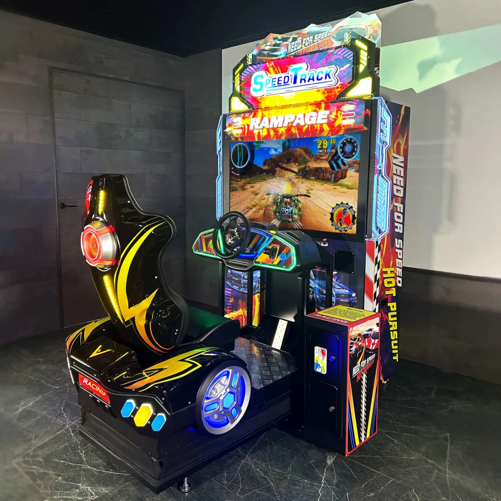 Игровой автомат гонки, с рулём «Need For Racing»