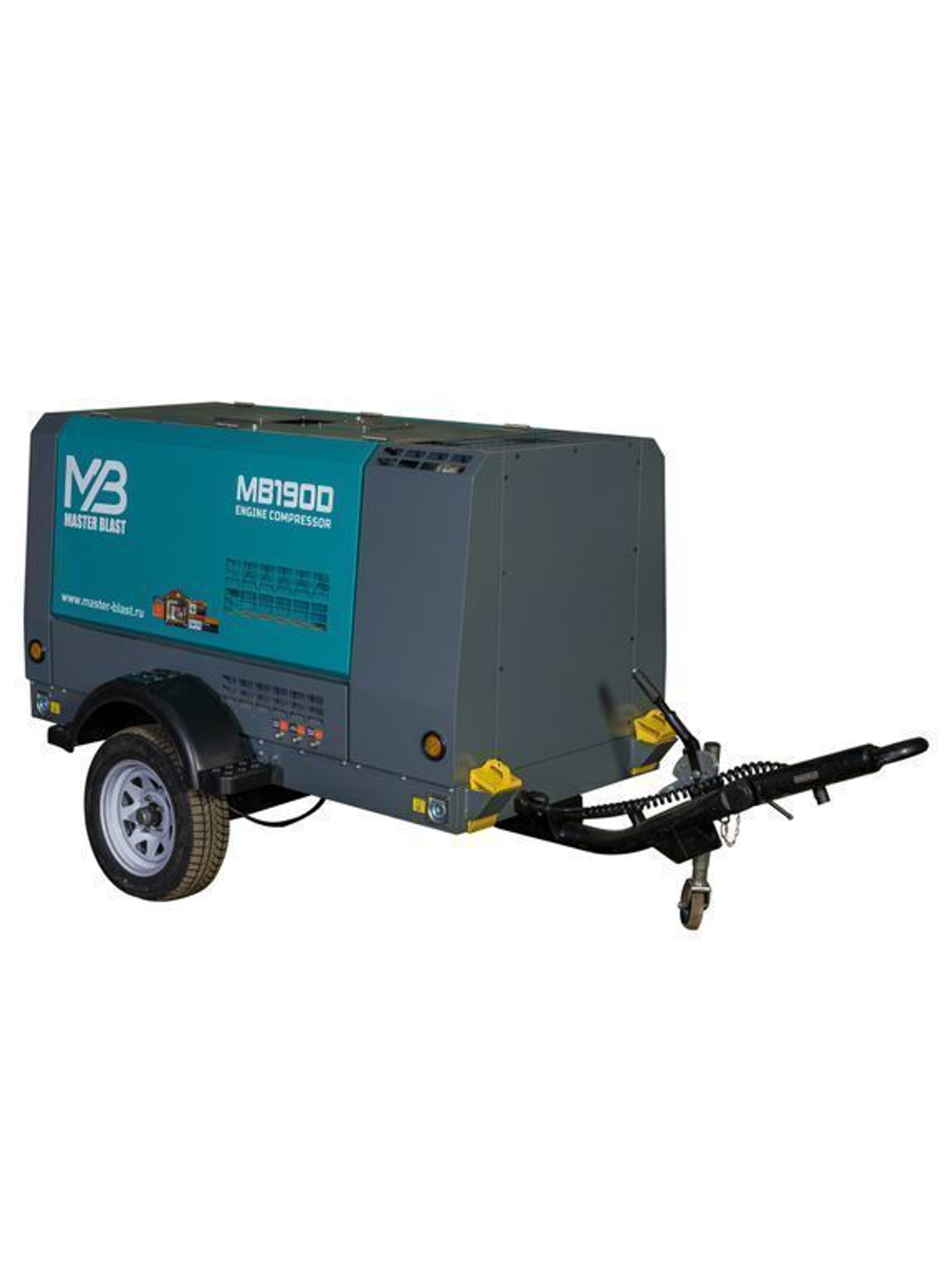 Винтовой компрессор Master Blast MB-190D-7 (дизельный)