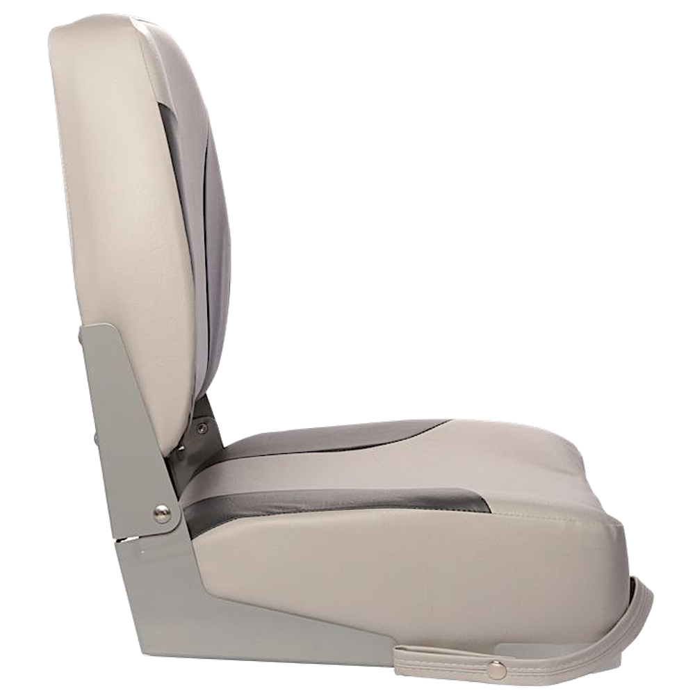 Сиденье Мягкое Classic Low Back Seat Серо-Чёрное