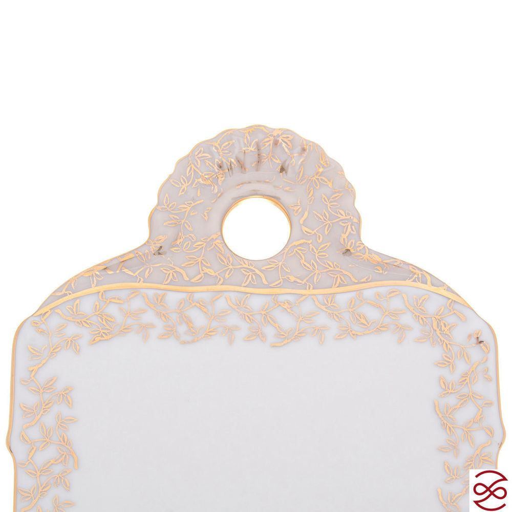 Доска для нарезки Queen's Crown Aristokrat Лист Бежевый 24 см