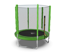 Батут DFC Trampoline Fitness с сеткой 6ft Светло-зелёный