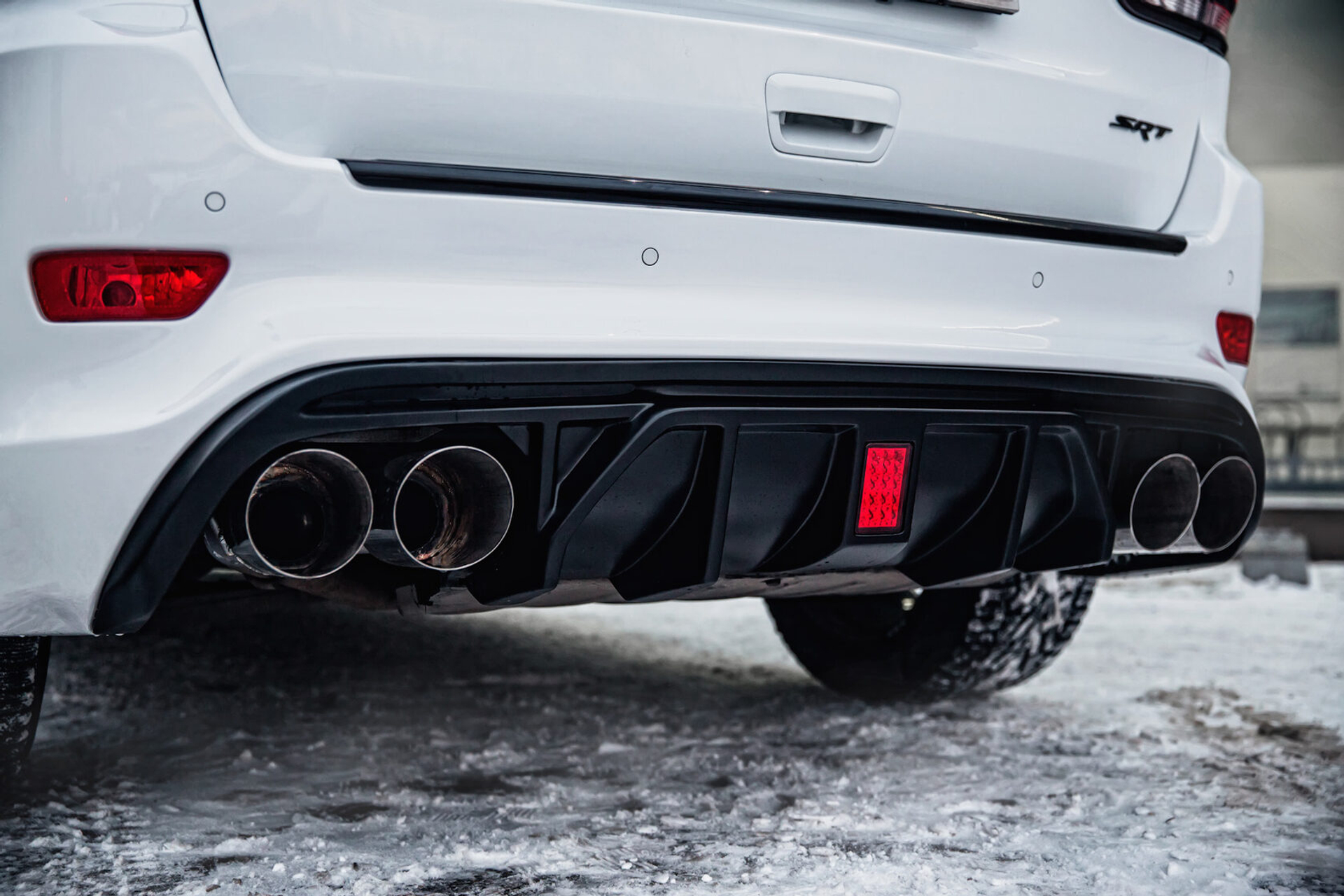 Диффузоры заднего бампера