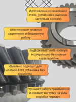 Шестерня 3-й передачи вторичного вала КПП Газель 3302; 31029; 3110