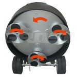 GROST PMP750-3 - Мозаично-шлифовальная машина по бетону - 380 В / 11 кВ