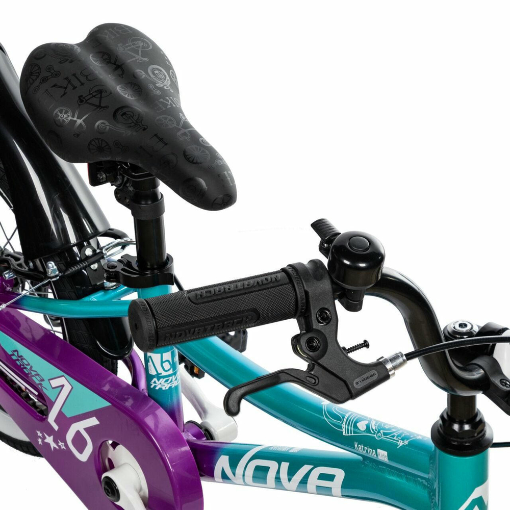 Детский велосипед Novatrack Katrina 16" V-Brake (2025)