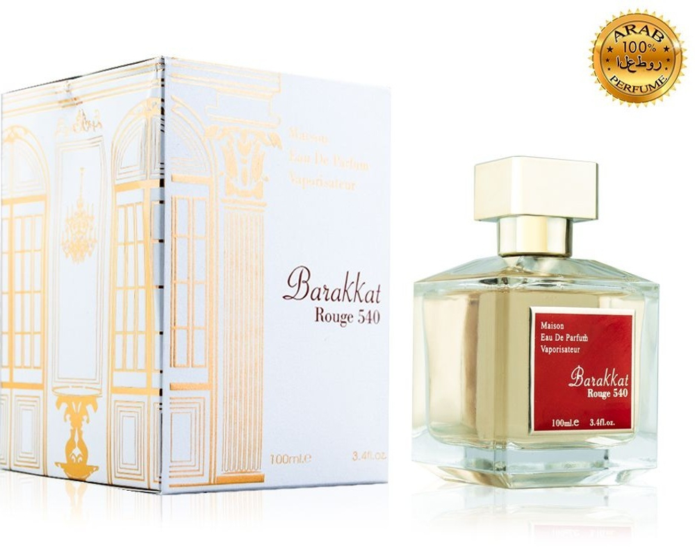 Barakkat Rouge 540 Fragrance World, 100 ml (унисекс)