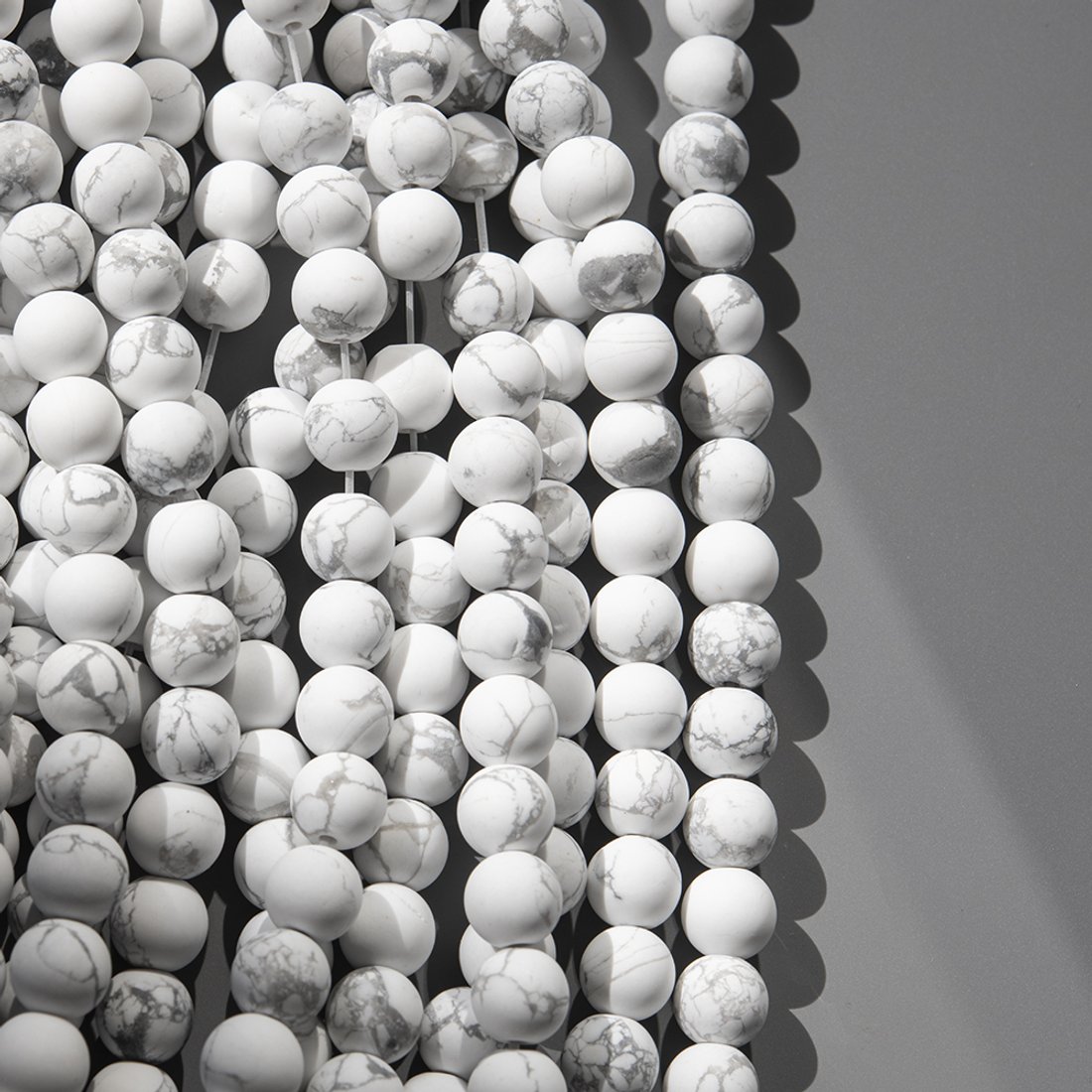 Магнезит сатиновый натуральный, 8,2мм, шар