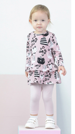 Леггинсы трикотажные для девочки 2-8 лет Fleur de Vie