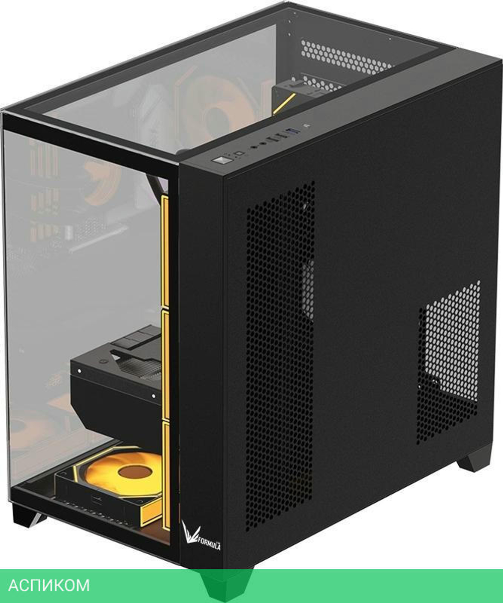 Корпус Formula Crystal Z9 без БП черный