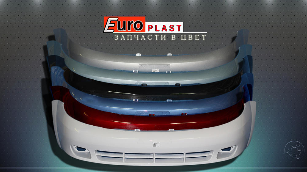 Передние бампера в цвет для Chevrolet Lacetti хэтчбек