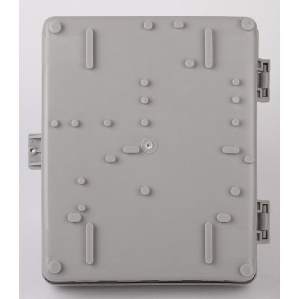 Корпус пластиковый навесной ЭРА ЩУРн-П 1/4 (КДЕ-1) (290х240х110) IP54 серый | Корпуса пластиковые