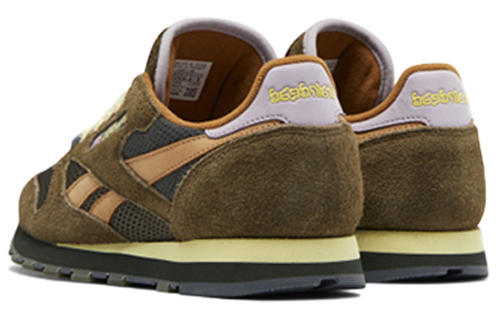 Кроссовки Brain Dead X Reebok Classic Leather