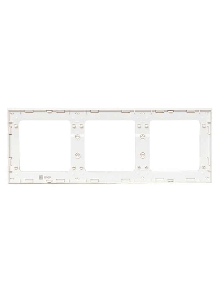 Рамка 3-местная белая EKF Стокгольм EZM-G-302-20