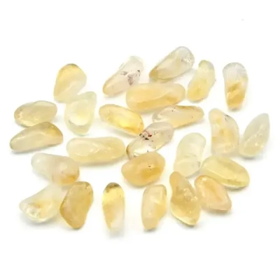 Цитрин галтовка фракция 12-25мм, упаковка 100г (S)