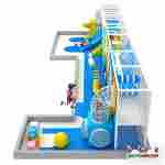 Плоская игровая зона «Волшебный Лес», 15×5,5×2,8 м