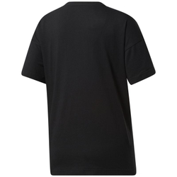 Женская теннисная футболка Reebok Les Mills Graphic Tee - Black