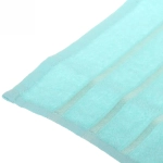 Полотенце махровое 70*140см «LUNA» цвет мятный 05010 плотность 360гр/м2 с петелькой-подвесом