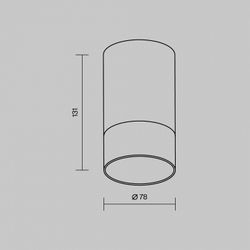 Накладной светильник Maytoni Ember O499CL-L10B3K