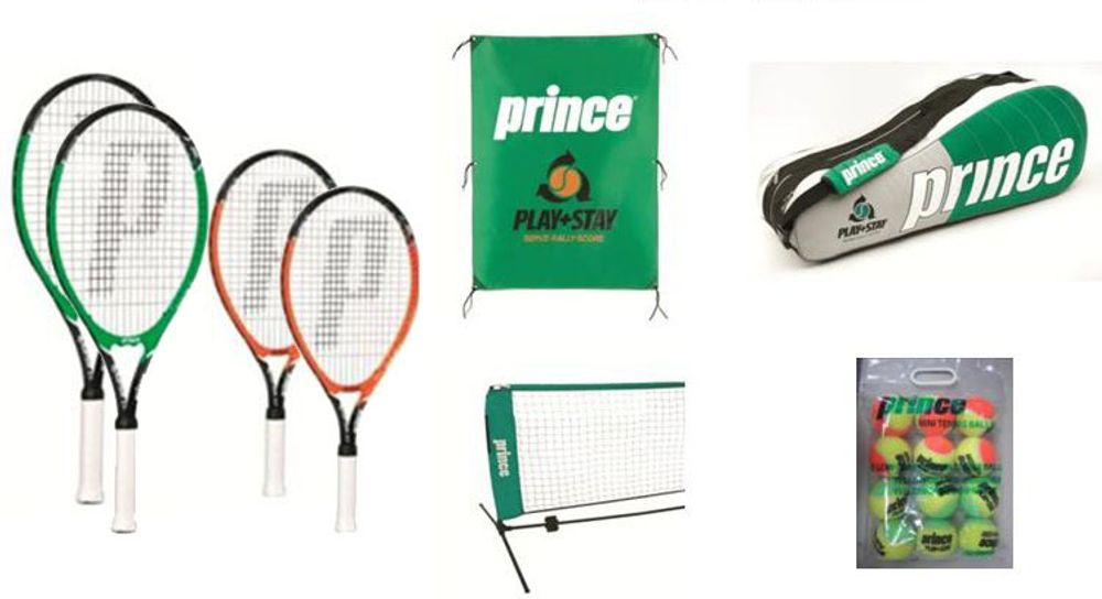 Zestaw тренировкиowy Prince Play and Stay Kit