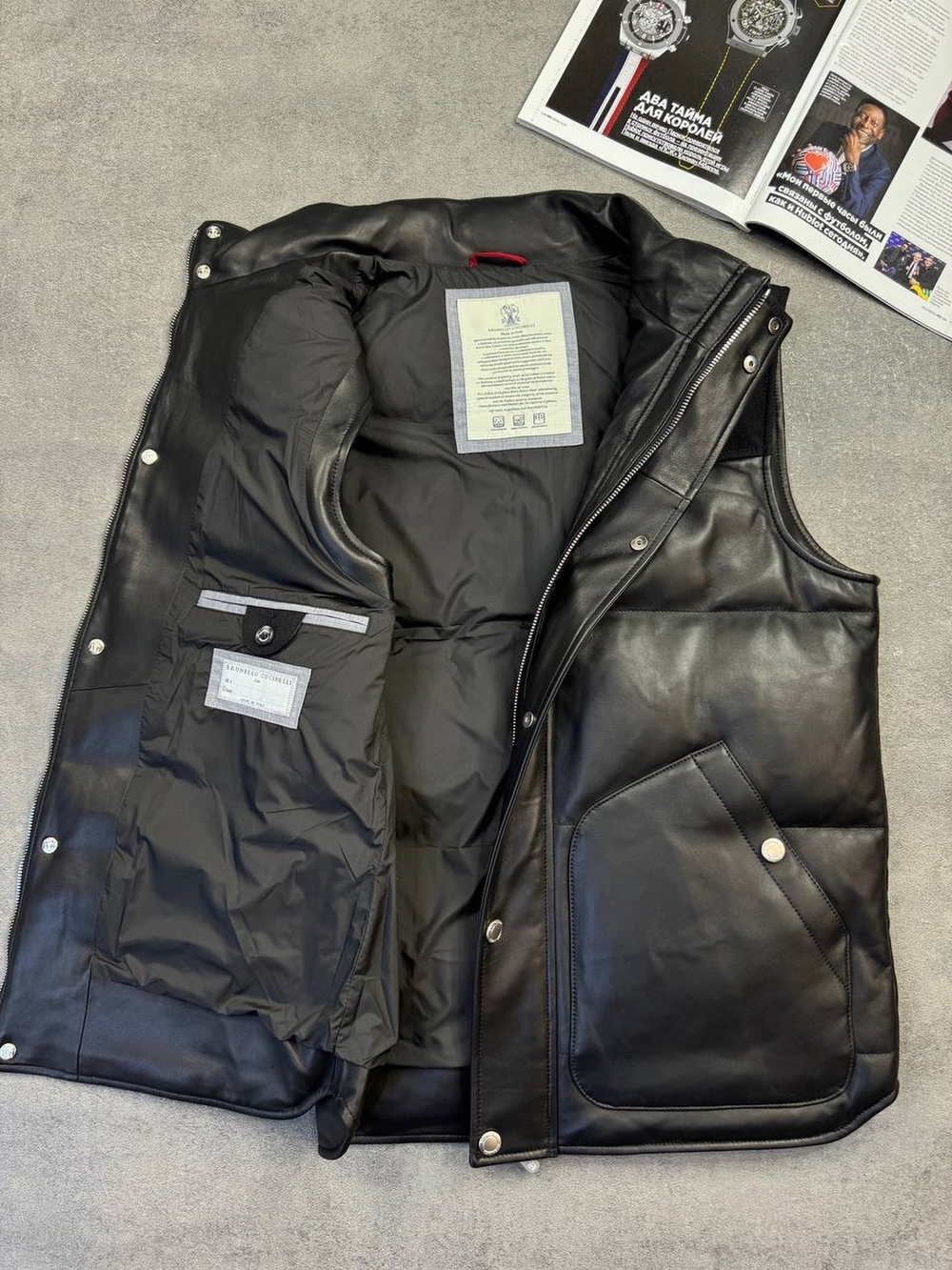 Пуховый жилет Brunello Cucinelli