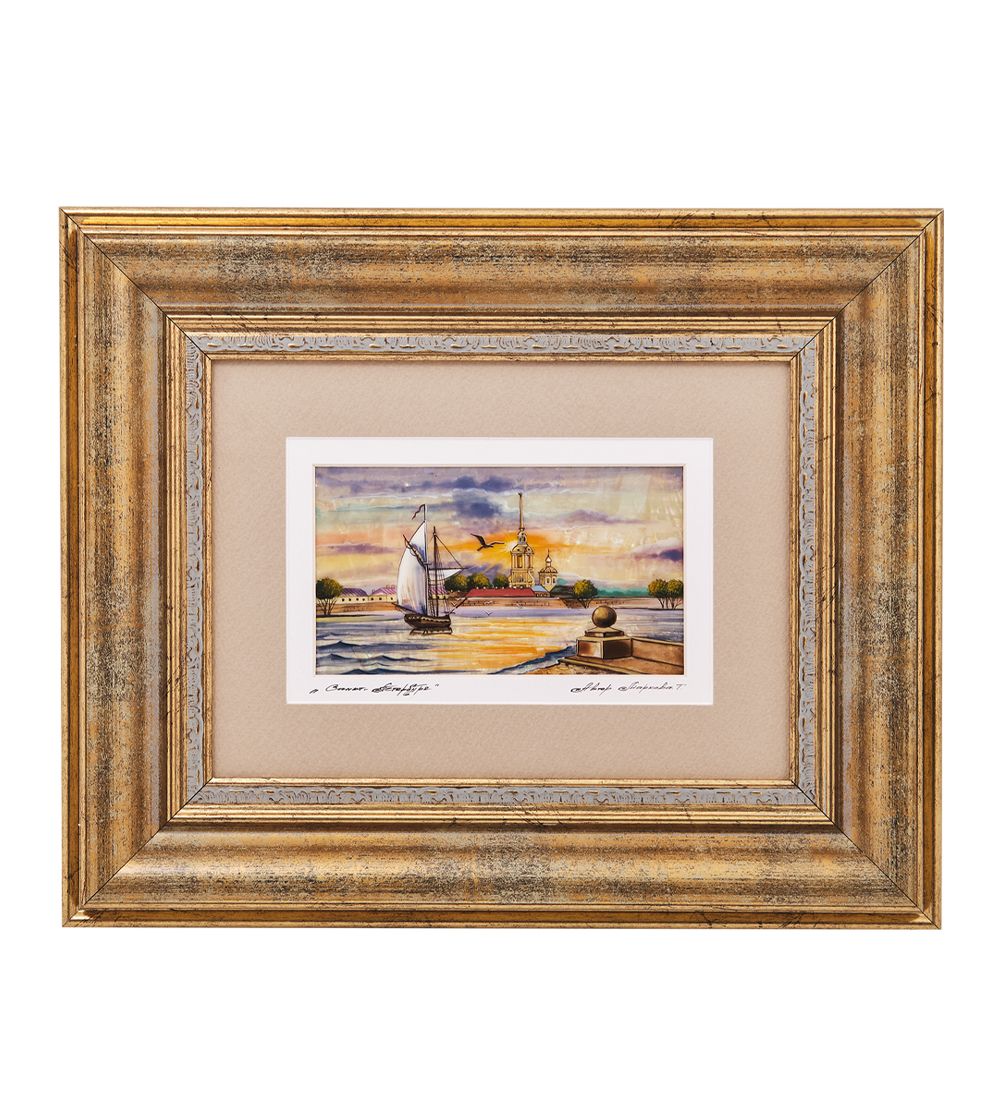 Народные промыслы ШК-55/227-02 Панно «Санкт-Петербург»