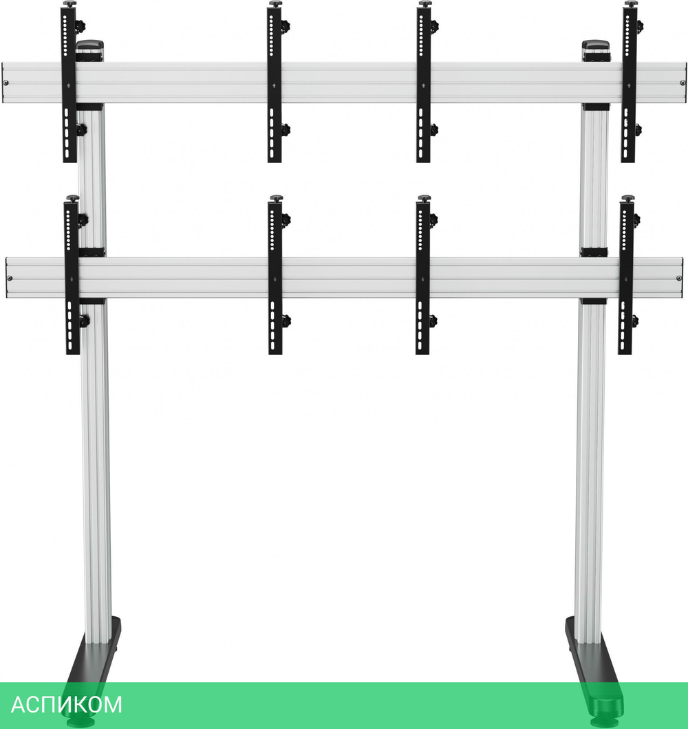 Кронштейн-стойка Cactus CS-FS-TV4-PRO черный